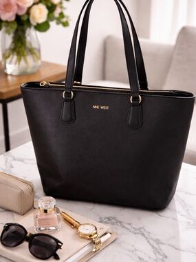 Bolso Nine West negro grande – elegante y perfecto para trabajo